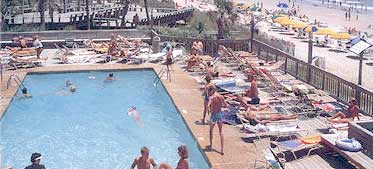 Bluewater Resort oceanfront pool
